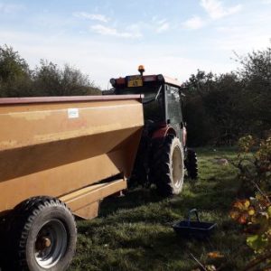 Tracteur vendanges